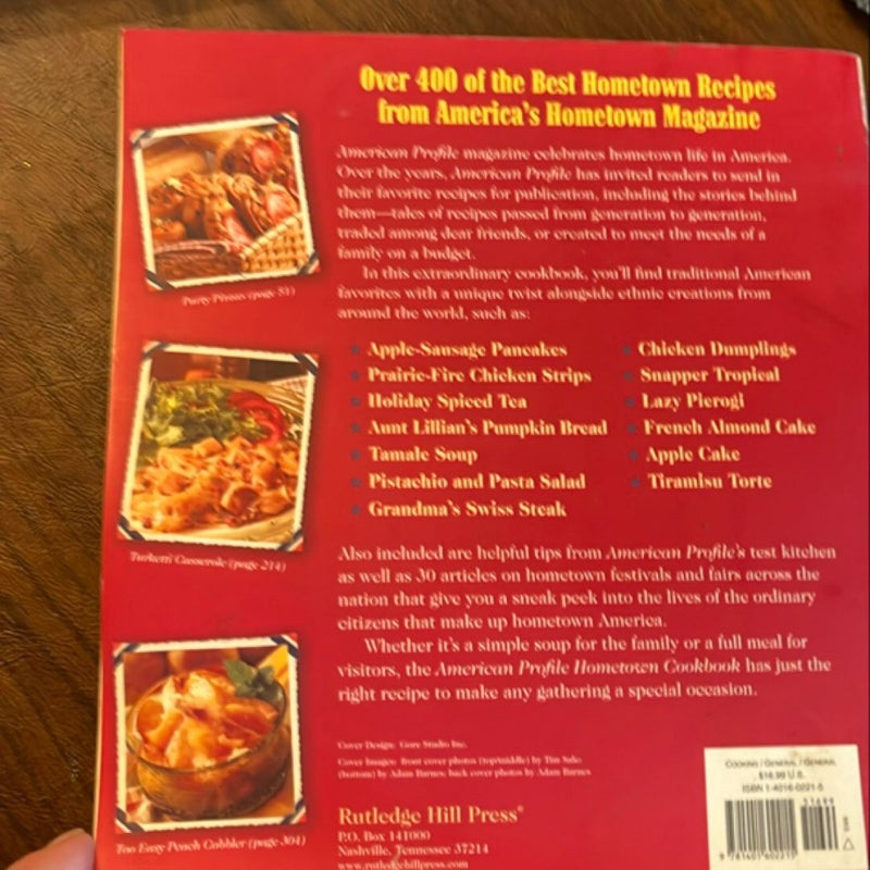 American Profile Hometown Cookbook