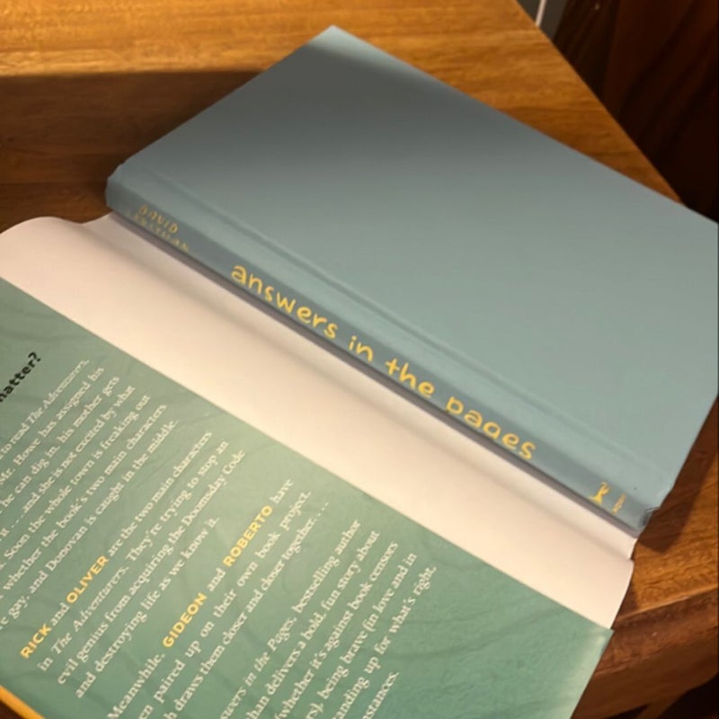 Answers in the Pages