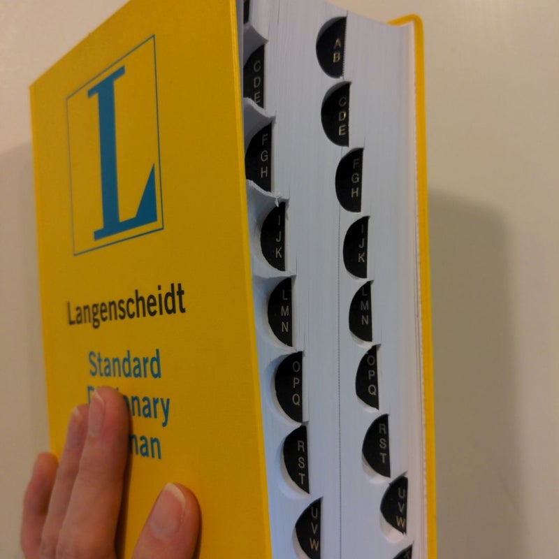 Langenscheidt's Standard German Dictionary by Heinz Messinger, Gisela ...