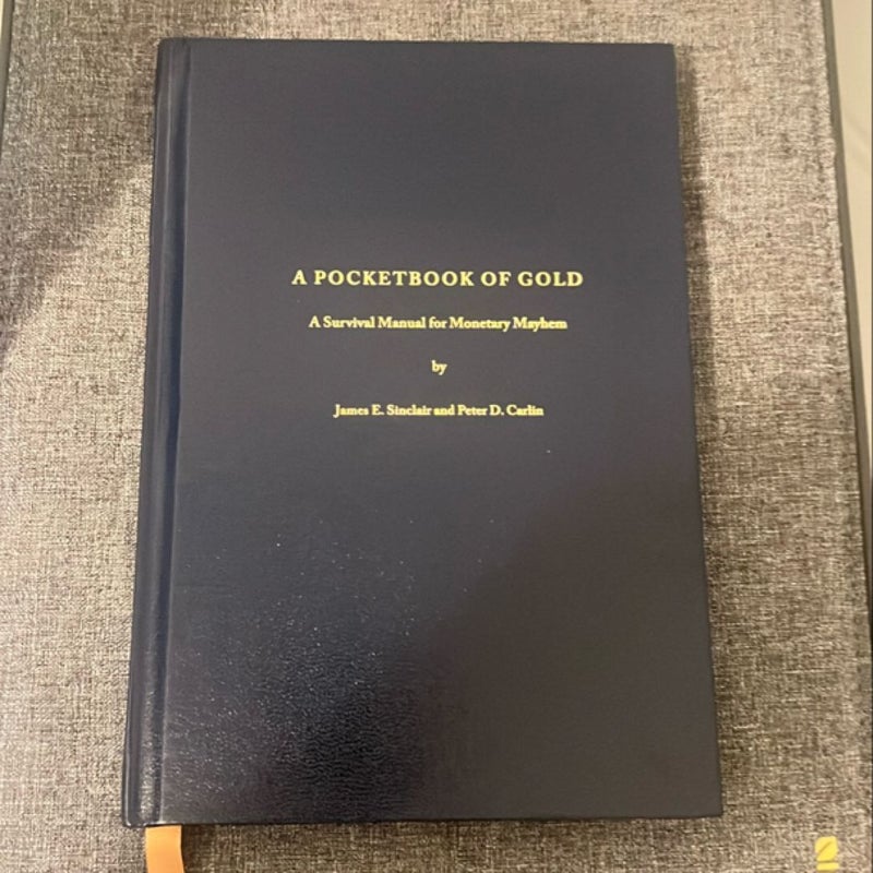 A pocketbook of gold 