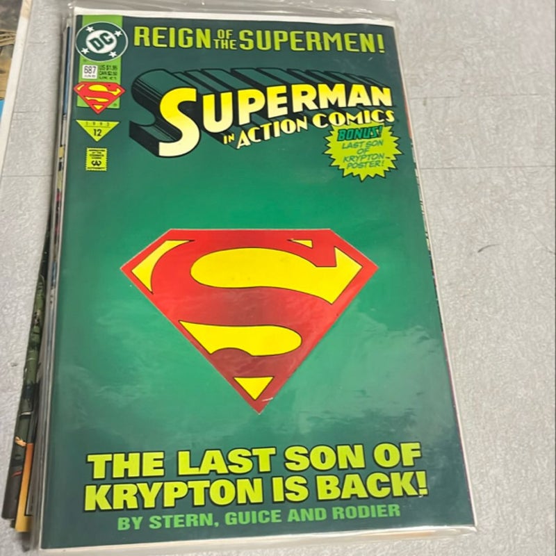 Superman 684 The last son of Krypton is back