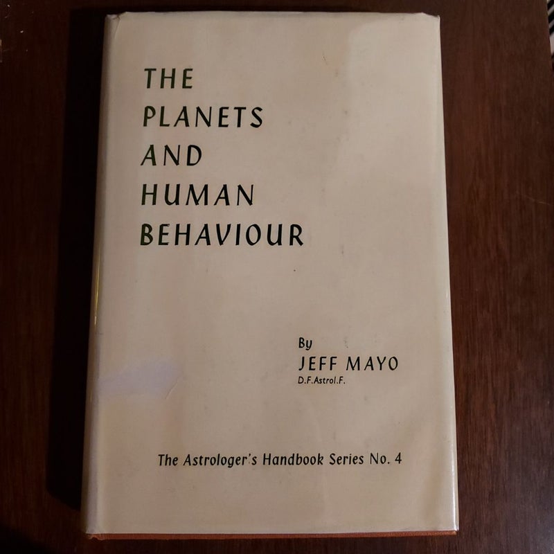 The Planets And Human Behavior