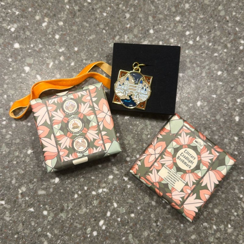 Lady of darkness RARE literary leadlight bookmark