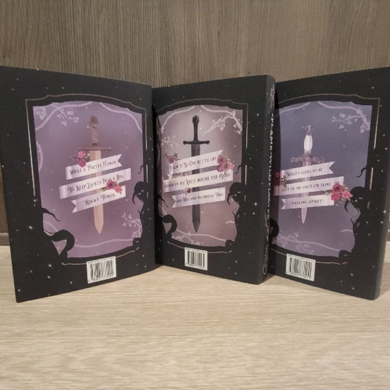 OOP To bleed a crystal bloom books 1-3