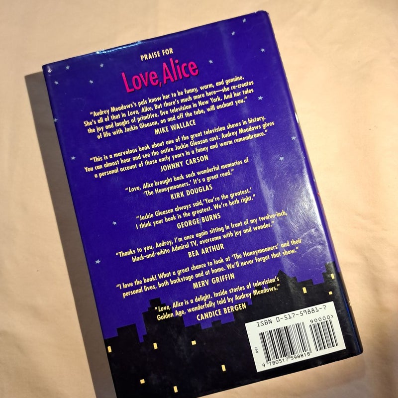 Love, Alice (SIGNED, 1ST ED.)