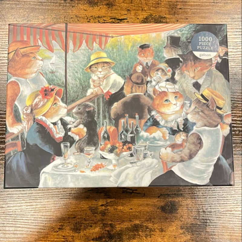 Luncheon of the Boating Party - Galison puzzle