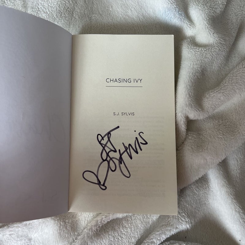 Chasing Ivy (SIGNED) 