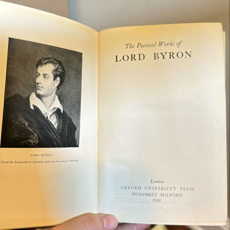Poetical Works of Byron