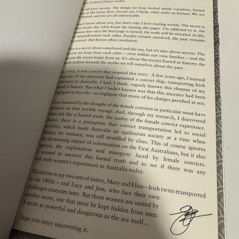Locked Library The Sirens SIGNED
