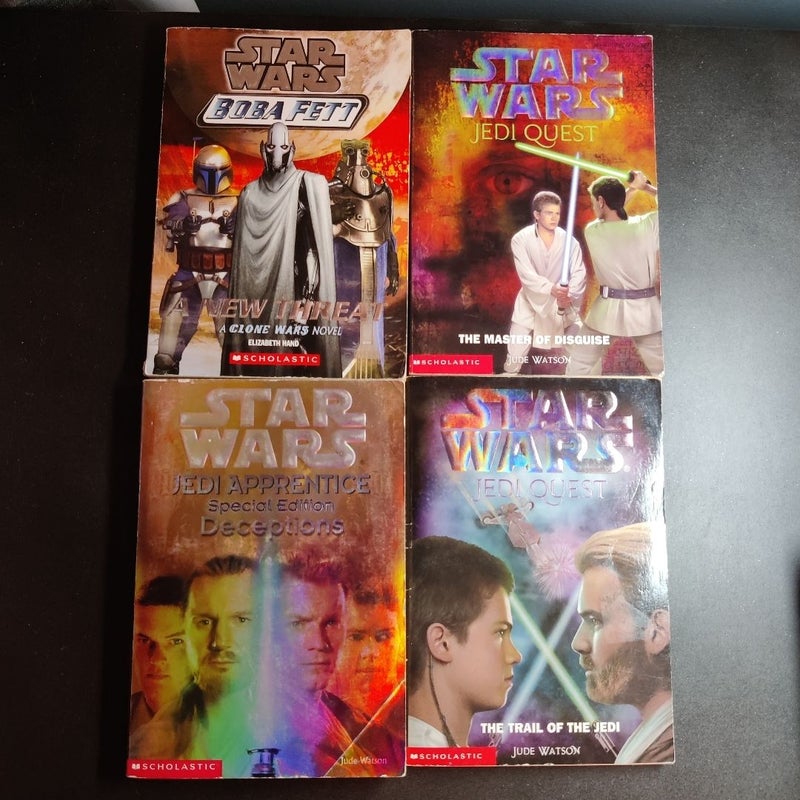 Star Wars Scholastic paperback books 