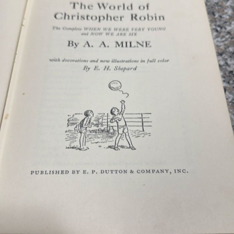The World of Christopher Robin 1958