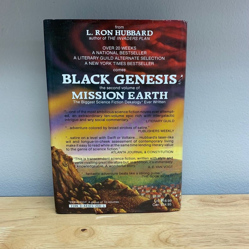 Black Genesis FIRST EDITION