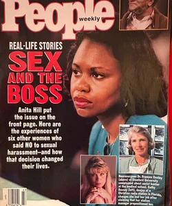 Vintage People Magazine Anita Hill Sex and the Boss 