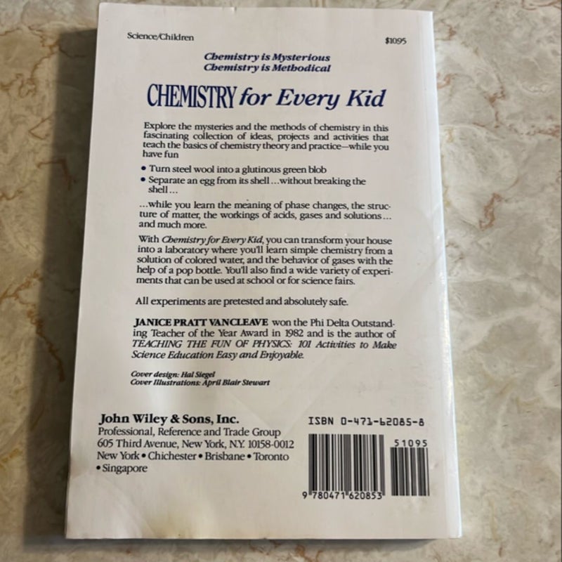 Janice VanCleave's Chemistry for Every Kid