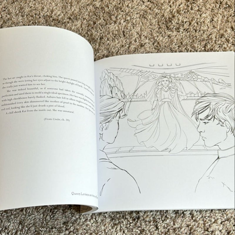 The Lunar Chronicles Coloring Book