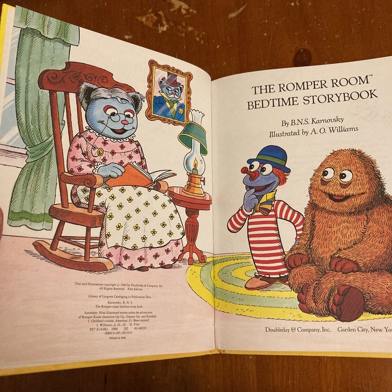 The Romper Room Bedtime Storybook