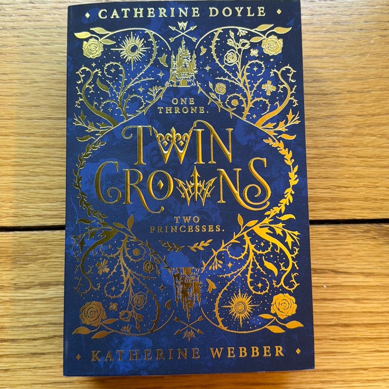 SIGNED Twin Crowns sprayed edges FairyLoot edition
