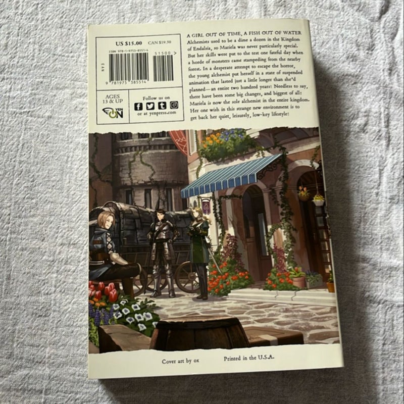 The Alchemist Who Survived Now Dreams of a Quiet City Life, Vol. 1 (light Novel)