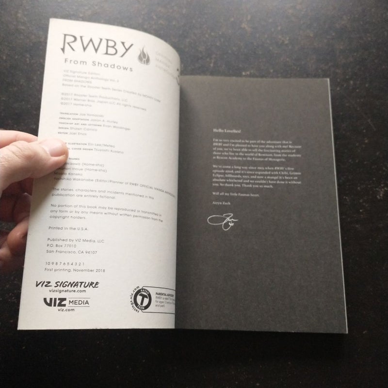 RWBY: Official Manga Anthology, Vol. 3