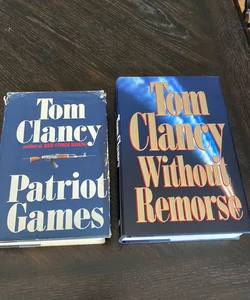 Patriot Games, Without Remorse by Tom Clancy