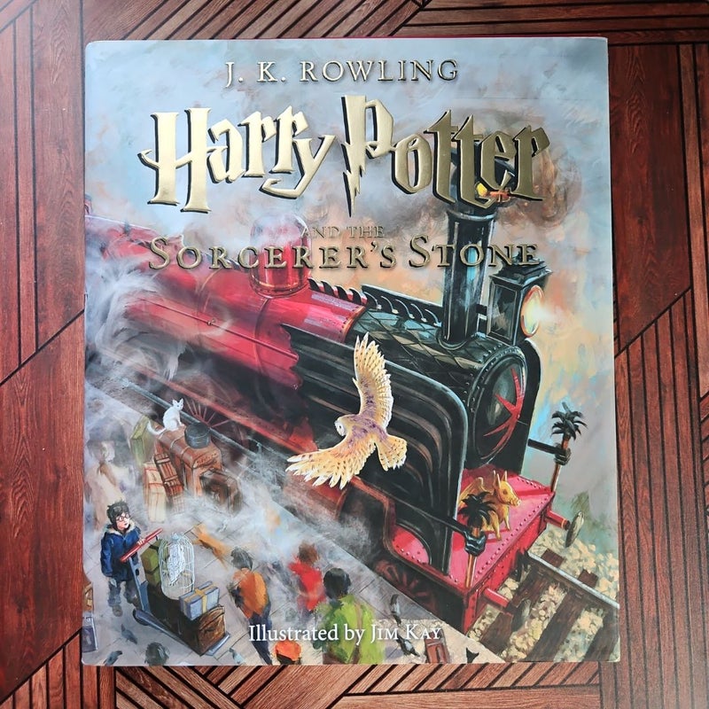 Harry Potter and the Sorcerer's Stone Illustrated 