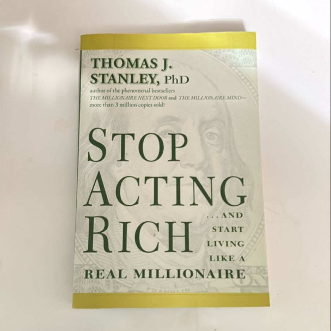Stop Acting Rich