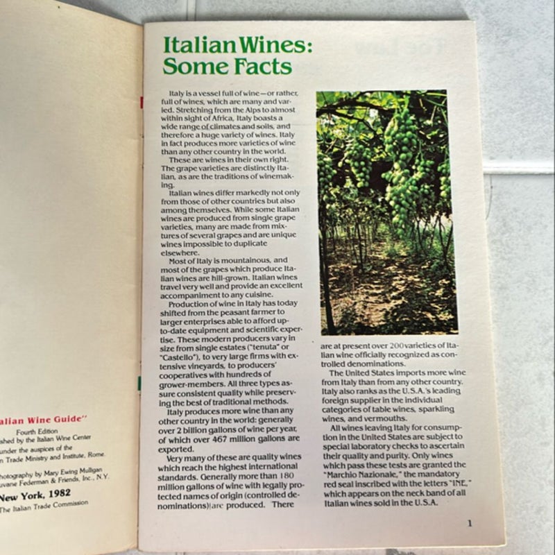 Italian Wine Guide Fourth Edition 