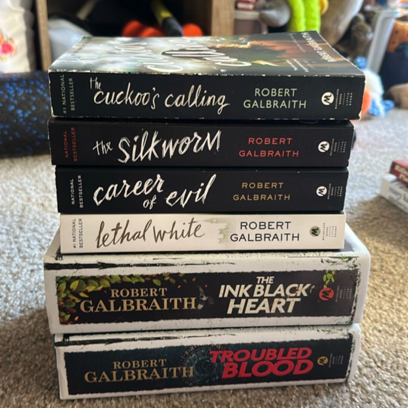 Coroman Strike books 1-6