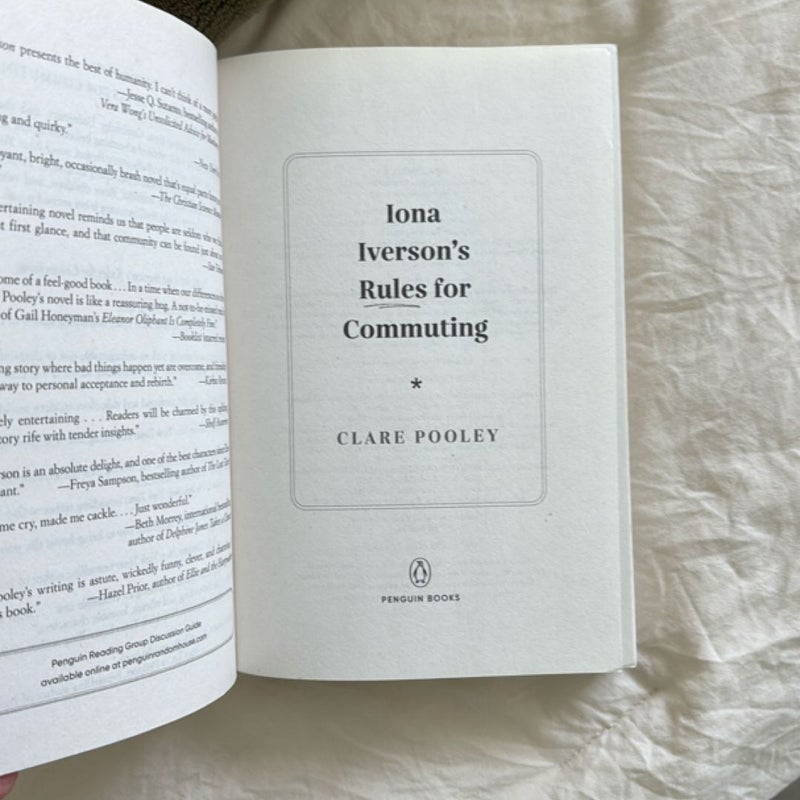 Iona Iverson's Rules for Commuting