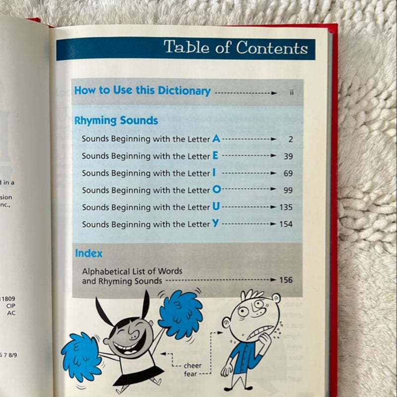 The Scholastic Rhyming Dictionary