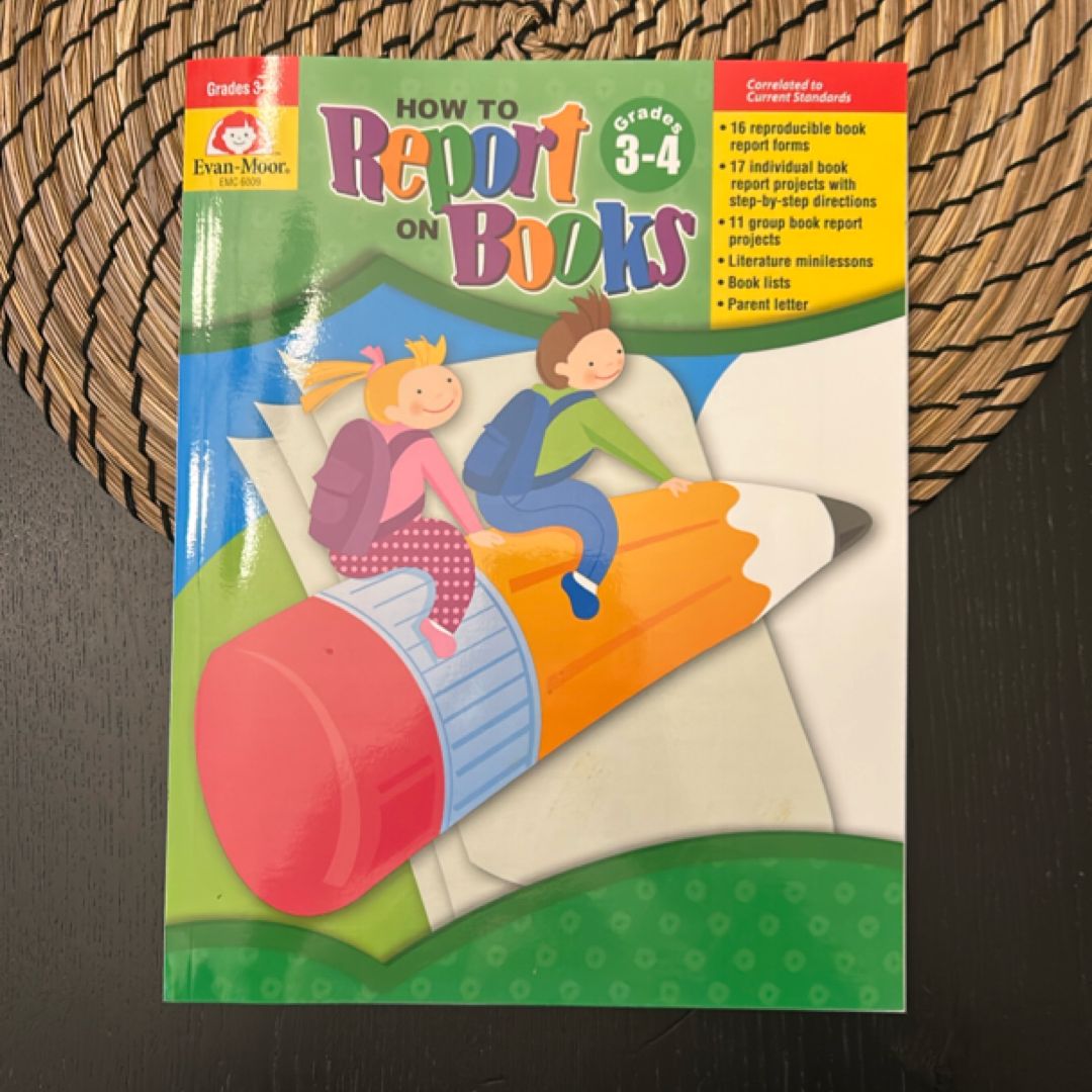How to Report on Books Grades 3-4