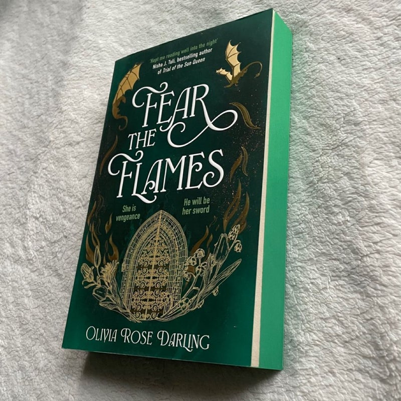 *sprayed edges Fear the Flames SPECIAL EDITION 