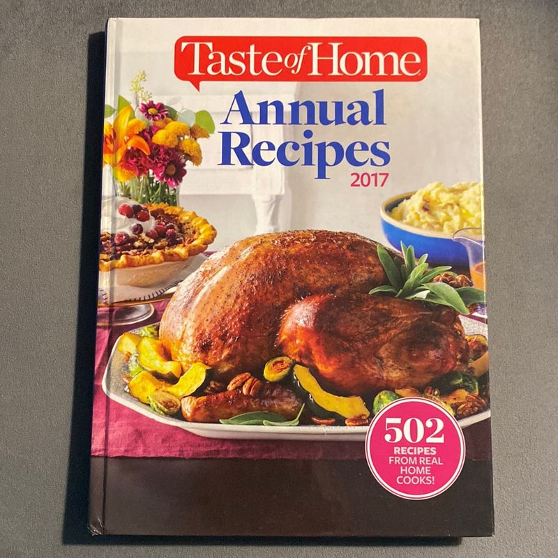 Annual Recipes 2017
