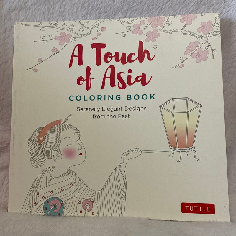 Touch of Asia Colouring Book