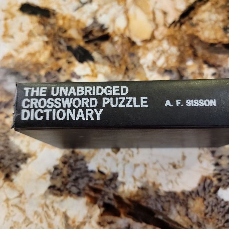 The Unabridged Crossword Puzzle Dictionary