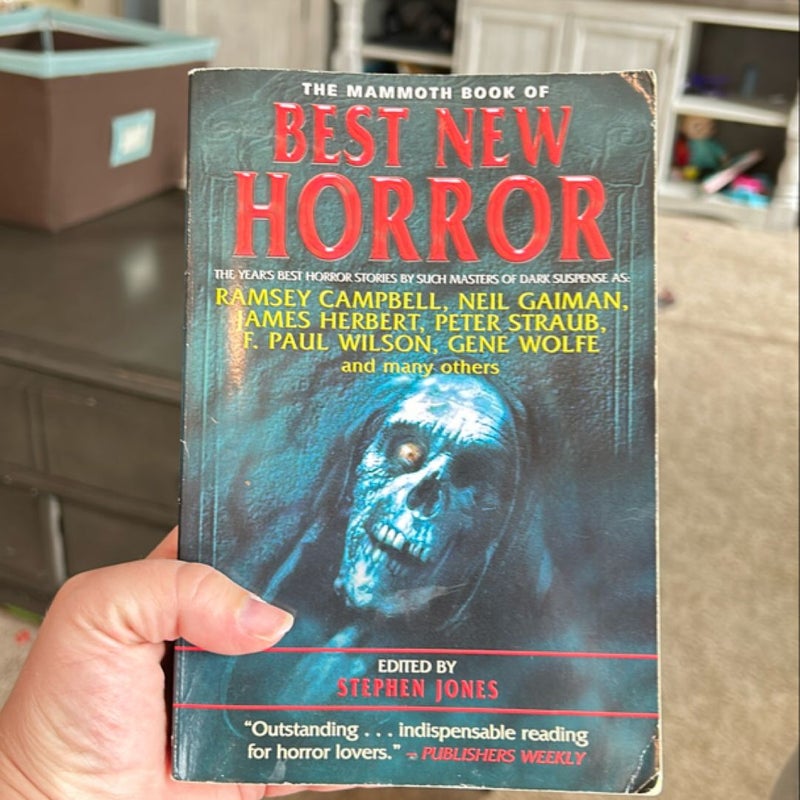 The Mammoth Book of Best New Horror