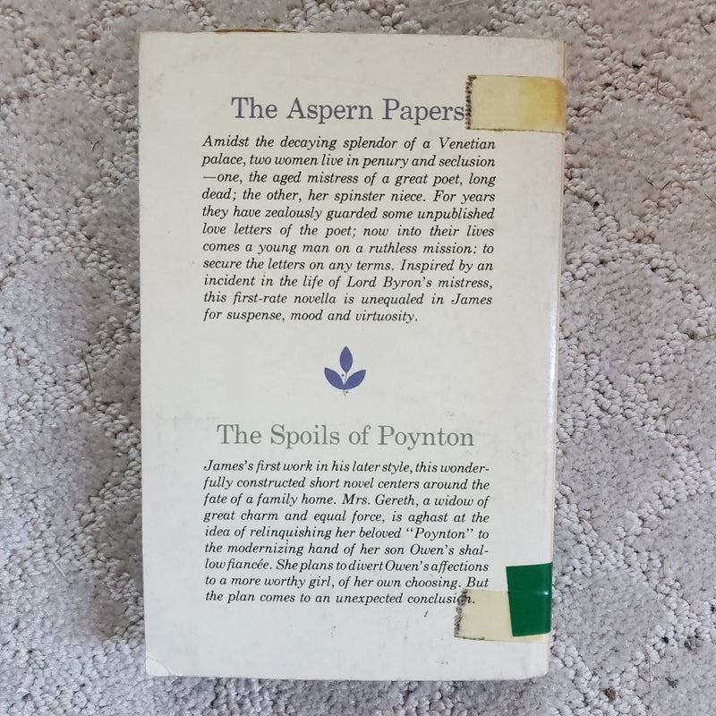 The Aspern Papers & The Spoils of Poynton (2nd Dell Printing, 1961)