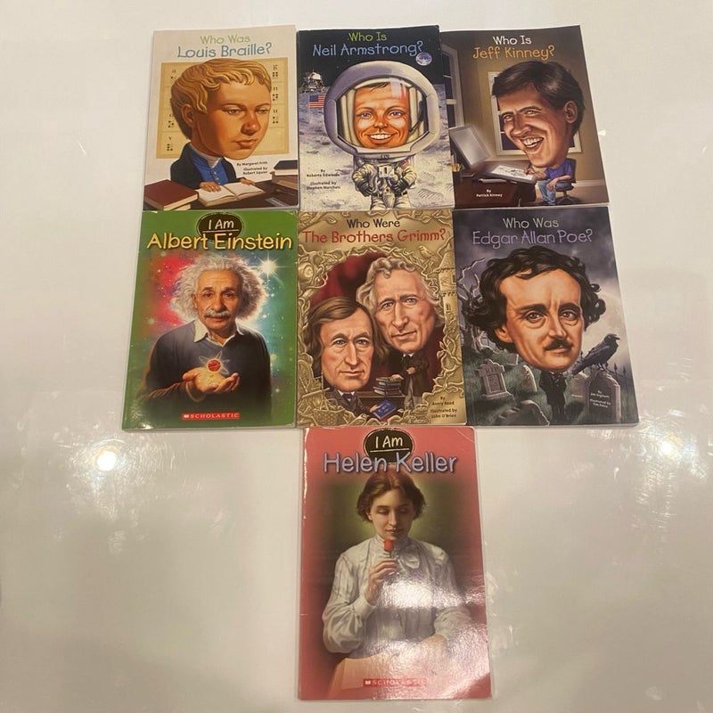 Who Is/Was Series Bundle - Set of 5 Books