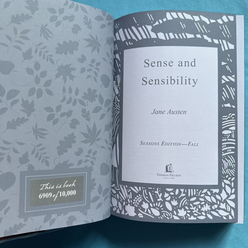 Sense and Sensibility (Seasons Edition -- Fall)