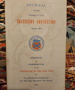 Journal of the Mississippi Secession Convention