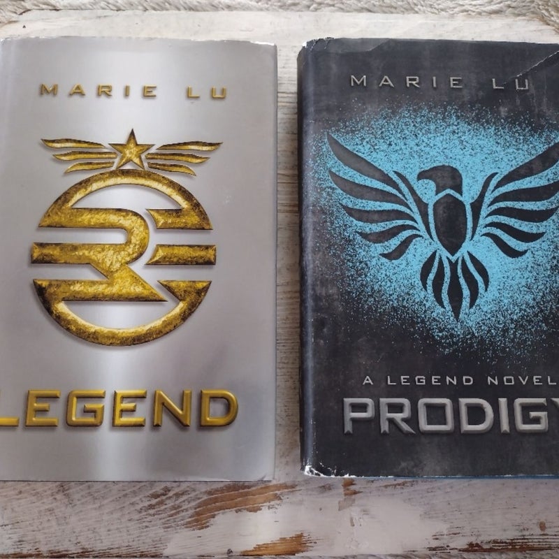 Legend series books 1-4 plus novella 