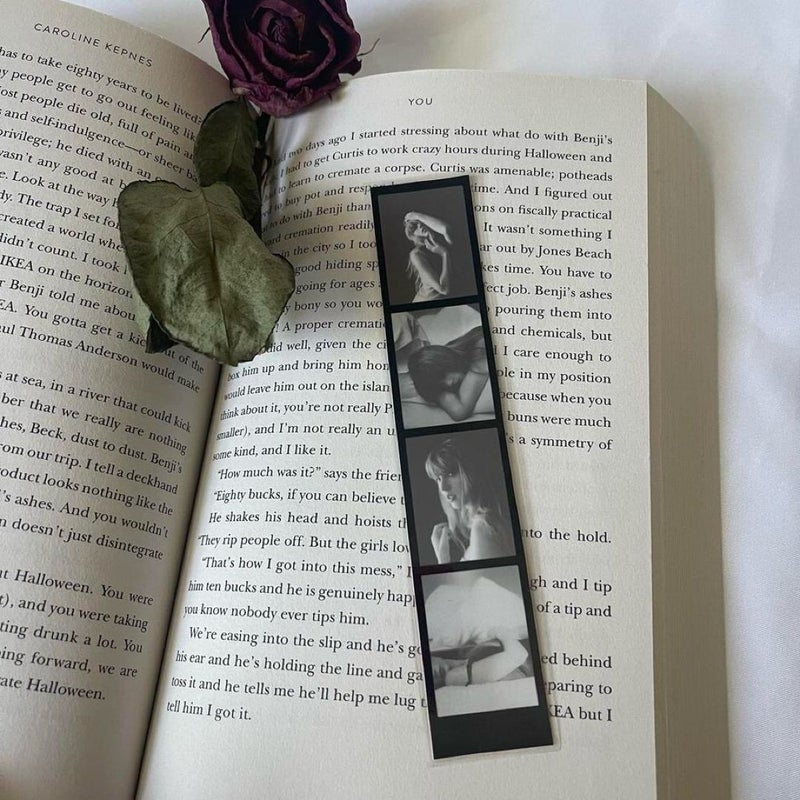 Taylor Swift mini photobooth strip bookmark