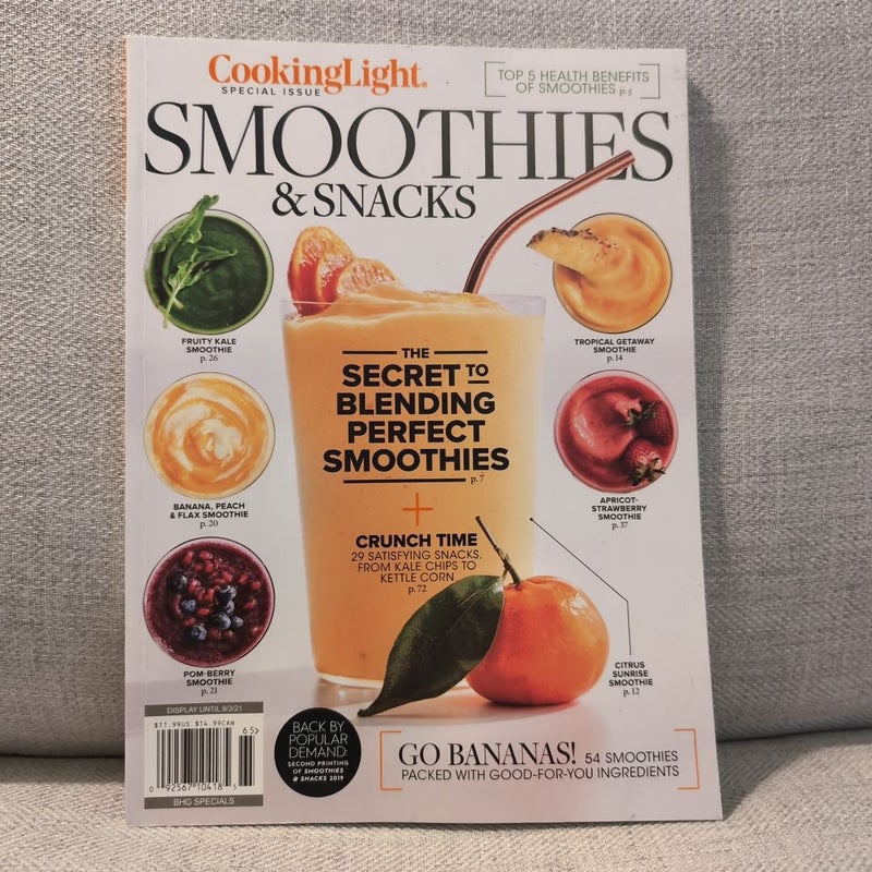 Cooking Light Special Issue: Smoothies and Snacks 