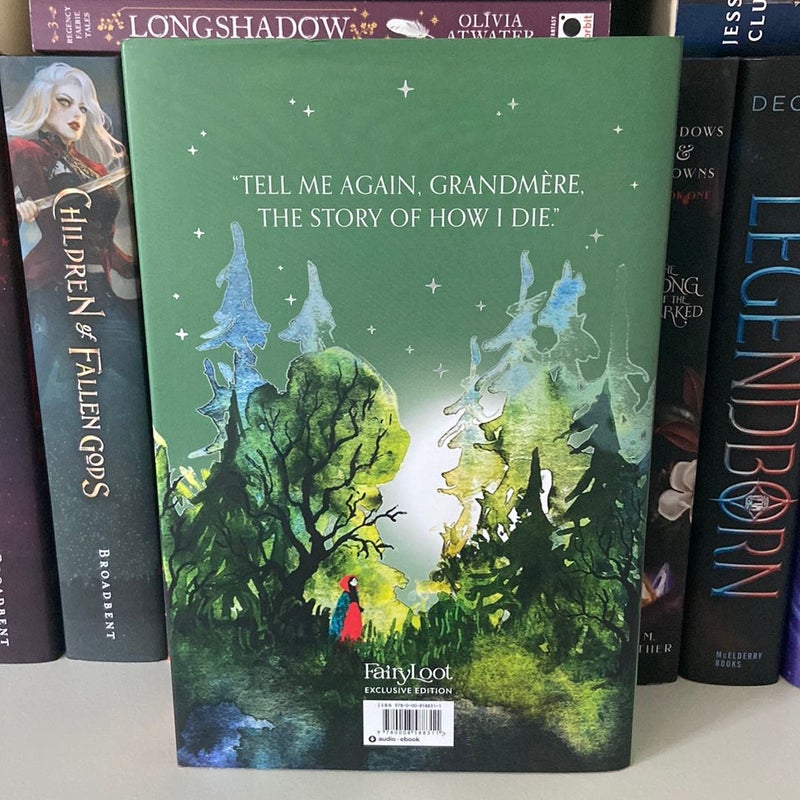 The Forest Grimm (entire FairyLoot box) - slightly damaged book