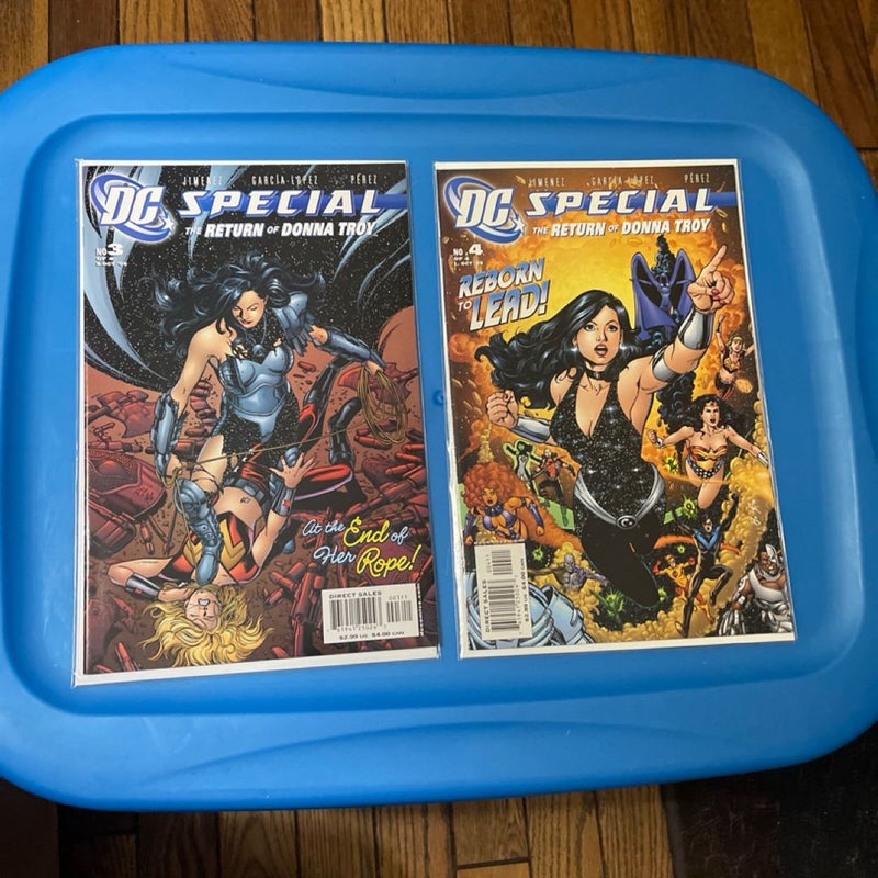 DC Special (2005) The return Of Donna Troy 1-4