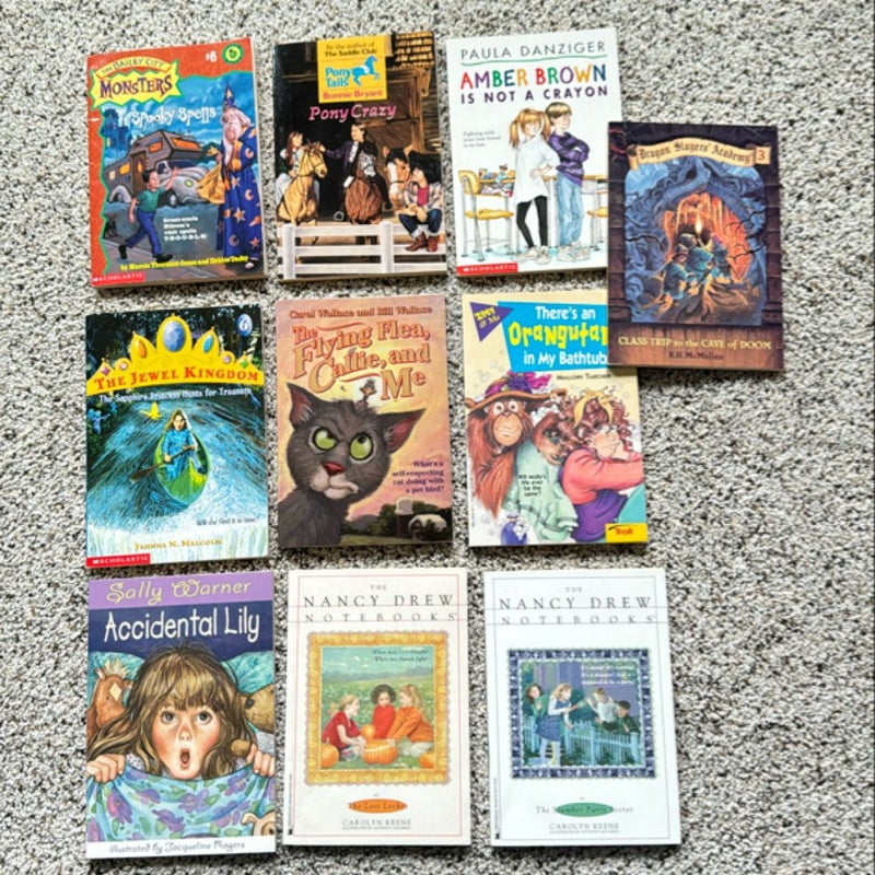 Miscellaneous 1990’s Children’s Fiction (10 books included)