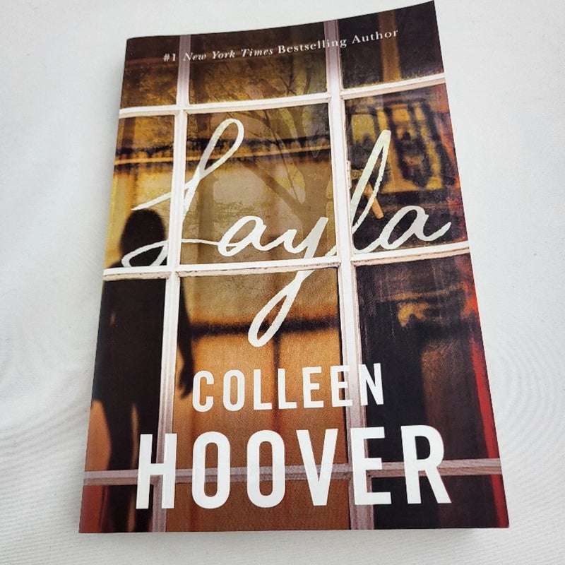 Layla by Colleen Hoover, Romantic Thriller, Matte Cover, Popular Booktok Author