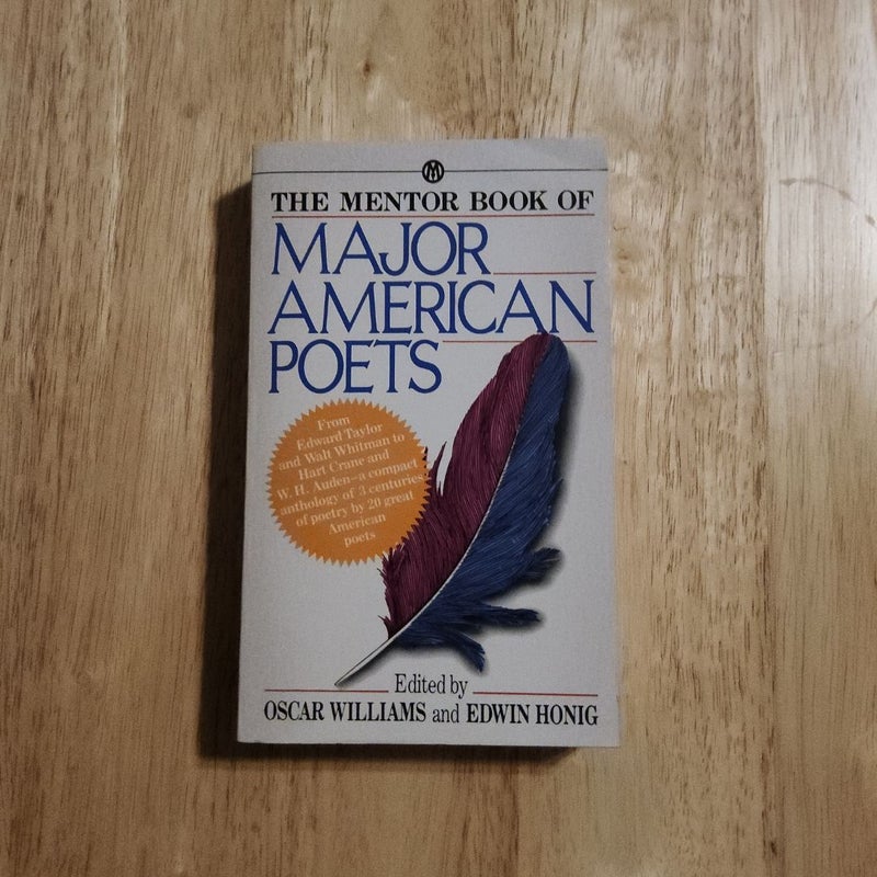 The Mentor Book of Major American Poets