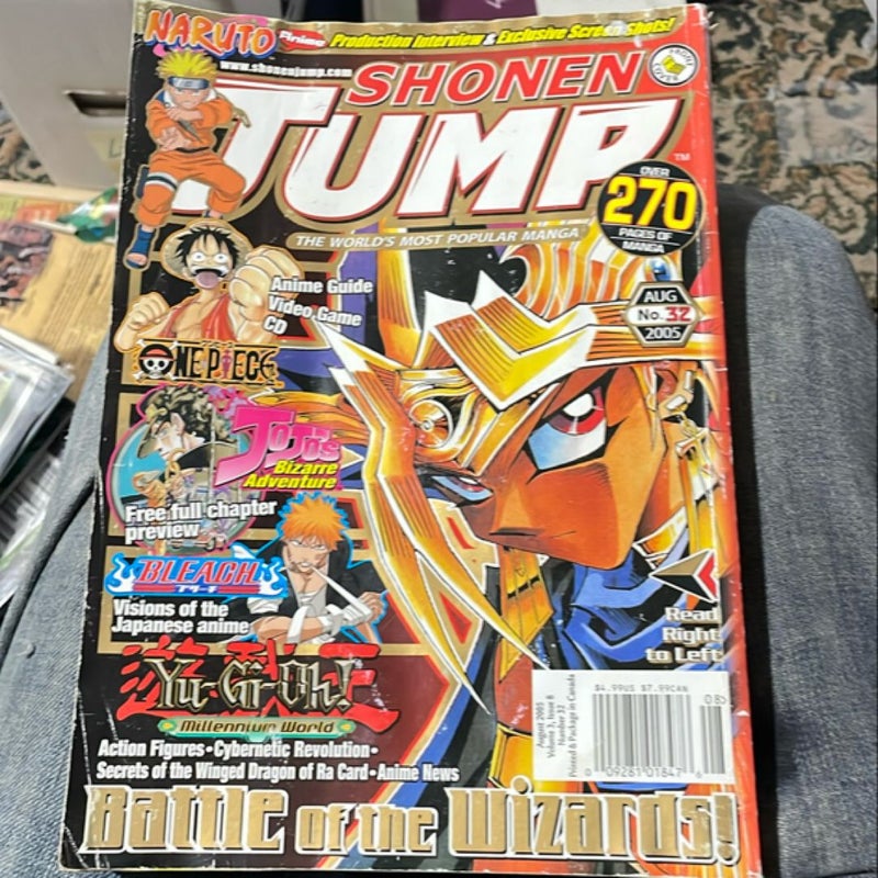 Shonen Jump Vol. 3 #8 (August 2005) Number 32