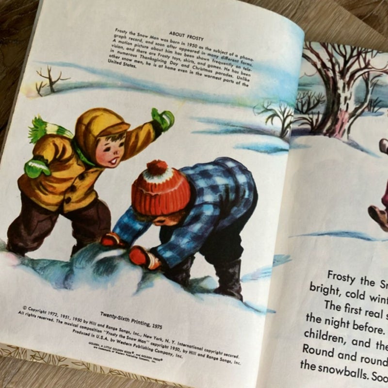 Frosty the Snowman- Vintage